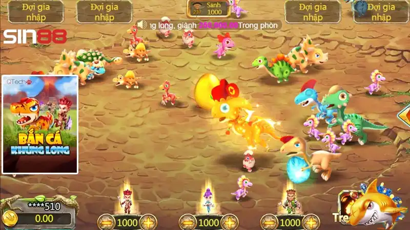 Thủ thuật bắn đạn theo nhịp hiệu quả trong game Bắn cá khủng long Thủ thuật bắn đạn theo nhịp hiệu quả trong game Bắn cá khủng long